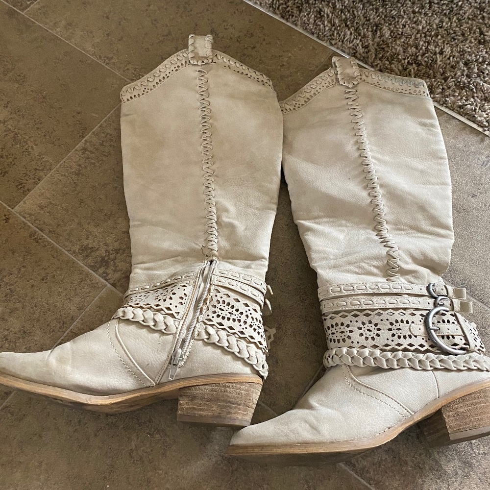 Western style boots